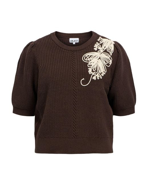 Object Brown Pullover Objstar