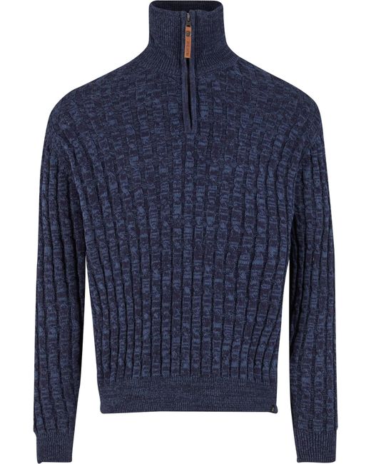 INDICODE Pullover Rufus in Blue für Herren