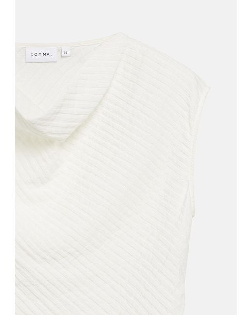 Comma, White Bluse