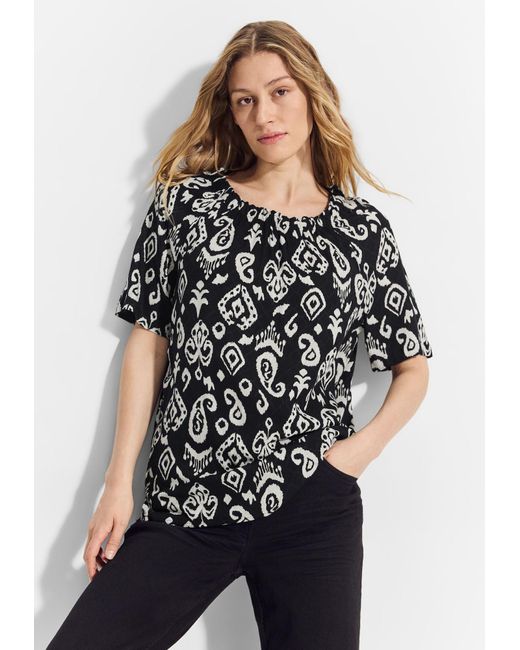 Cecil Black Bluse