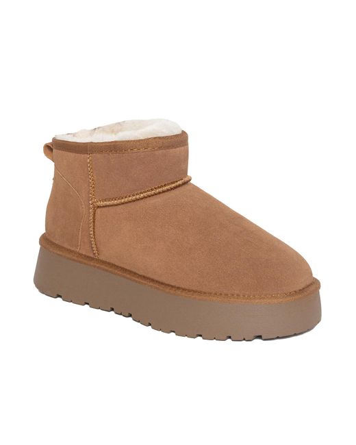 Gooce Brown Ankle Boots