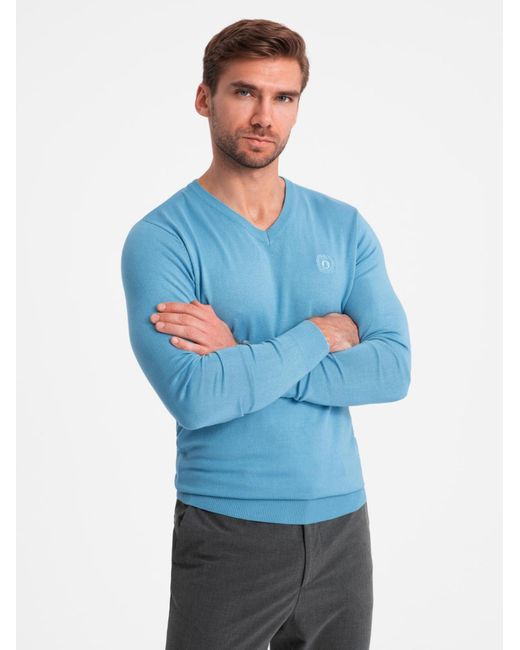 Ombre Pullover in Blue für Herren