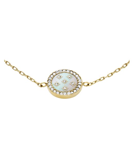Fossil White Armband
