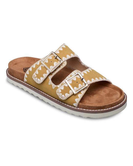 Roxy Metallic Pantolette