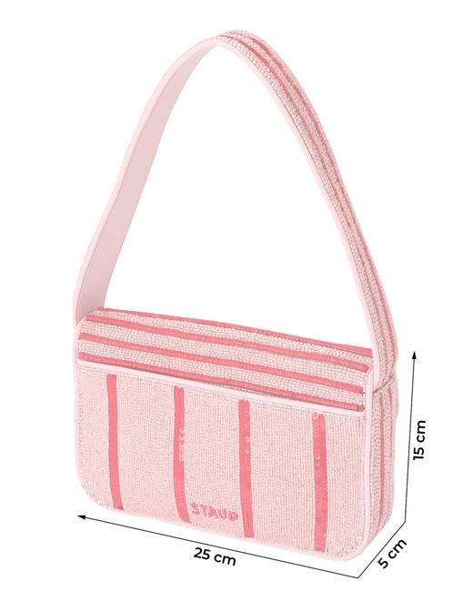 Staud Red Schultertasche Tommy