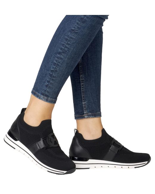Remonte Black Slip On