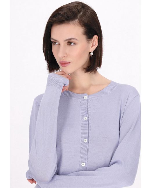 usha BLACK LABEL Purple Strickjacke