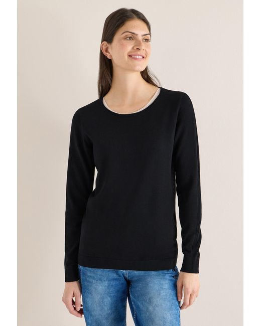 Cecil Black Pullover