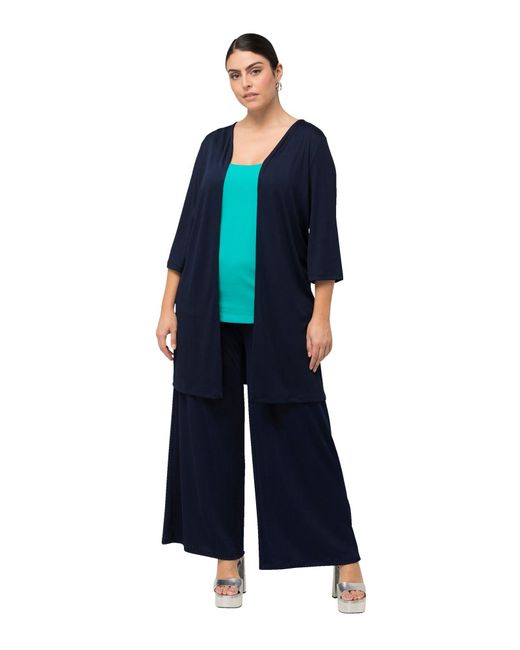 Ulla Popken Blue Strickjacke