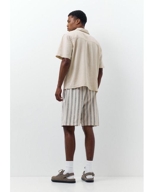 Pull&Bear Shorts in White für Herren