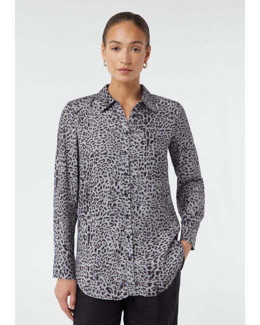 Comma, Gray Bluse