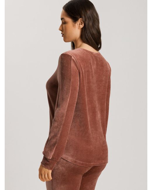 Hanro Brown Sweatshirt Favourites