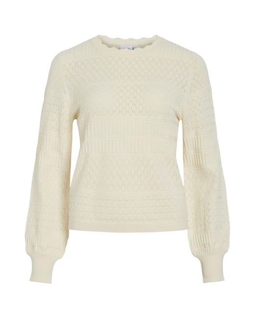 Vila White Pullover Vimilos
