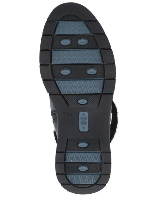 Caprice Black Schnürstiefelette