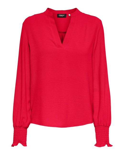 ONLY Red Bluse 'Onlmette'