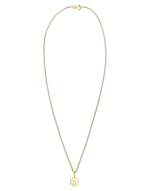Elli Premium Metallic Kette Luck