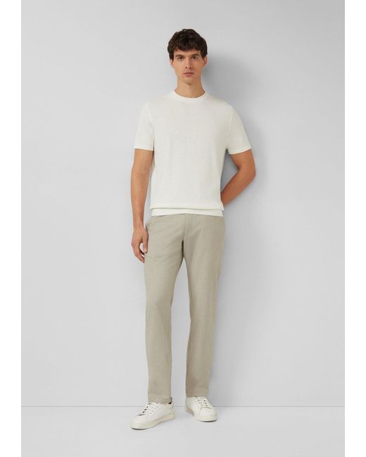 S.oliver Strickpullover in White für Herren