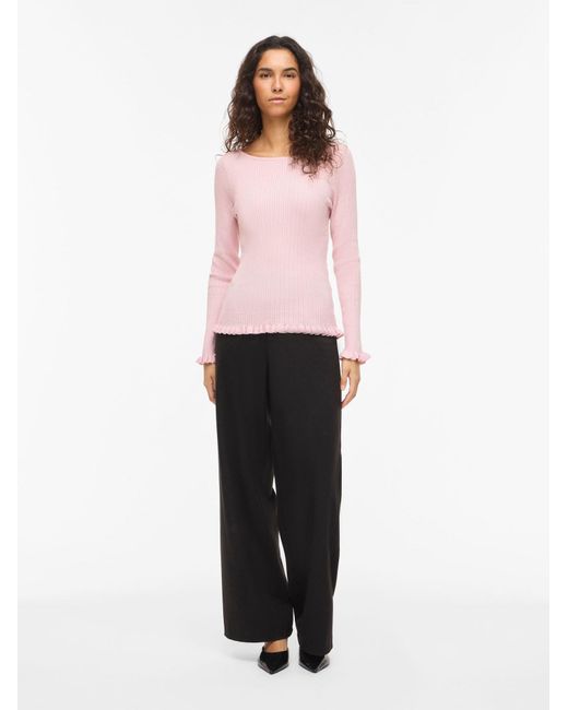 Vila Pink Pullover Vibella