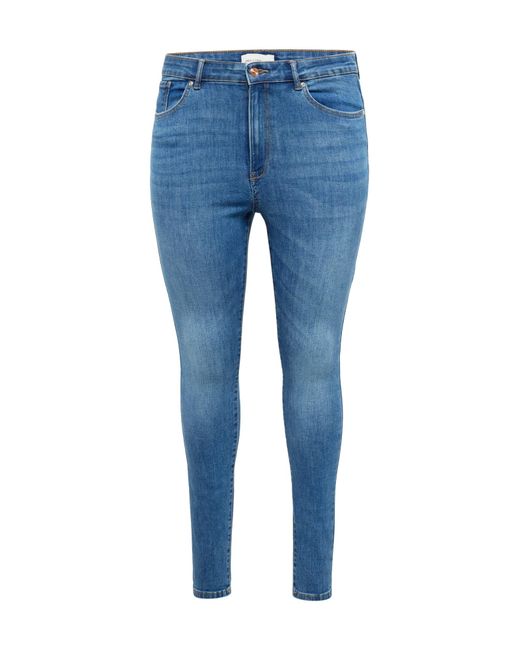 Only Carmakoma Jeans \'rose\' in Blau | Lyst DE