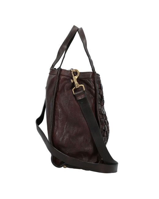 Campomaggi Black Shopper Edera