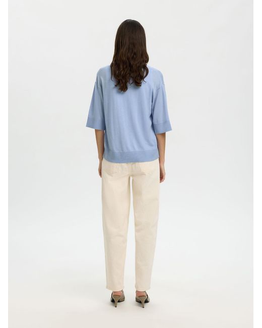 SELECTED Blue Pullover