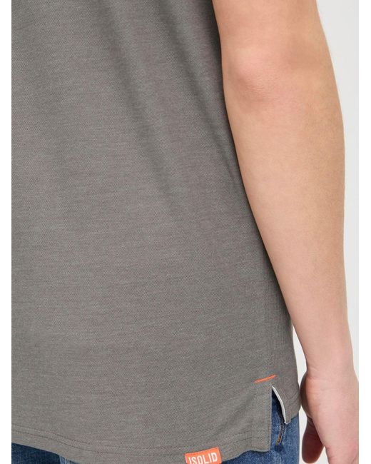 Solid Shirt Benjamin in Gray für Herren