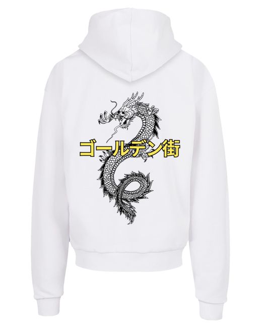 F4NT4STIC Sweatshirt Drache Japan in White für Herren