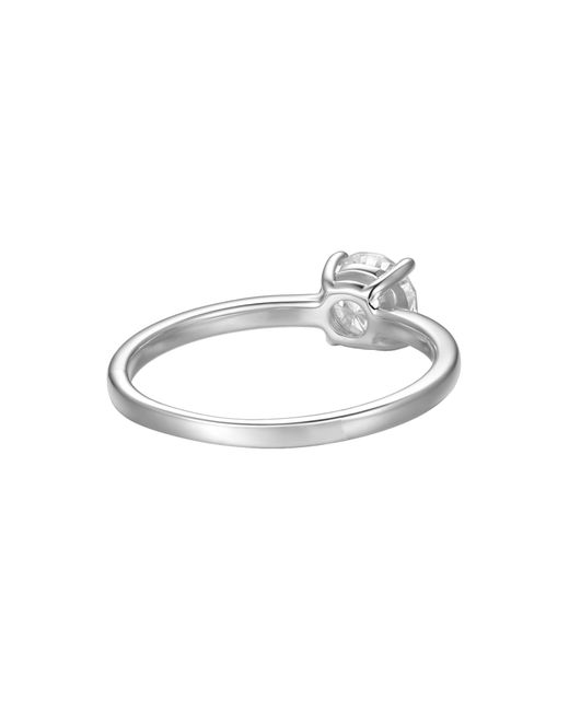 NANA KAY White Ring Classic Solitaire