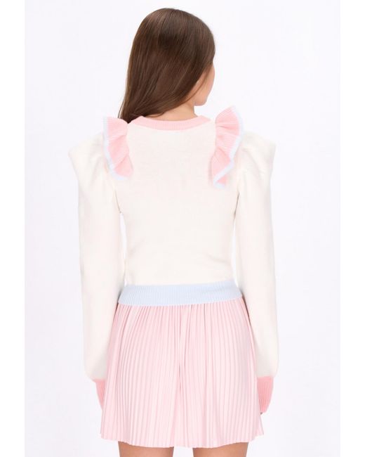 myMo White Pullover Pop