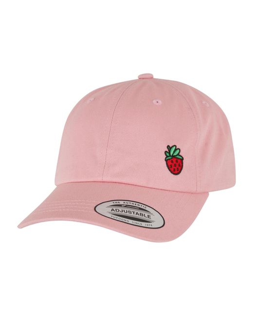 Miss Tee Pink Cotton Twill Cap
