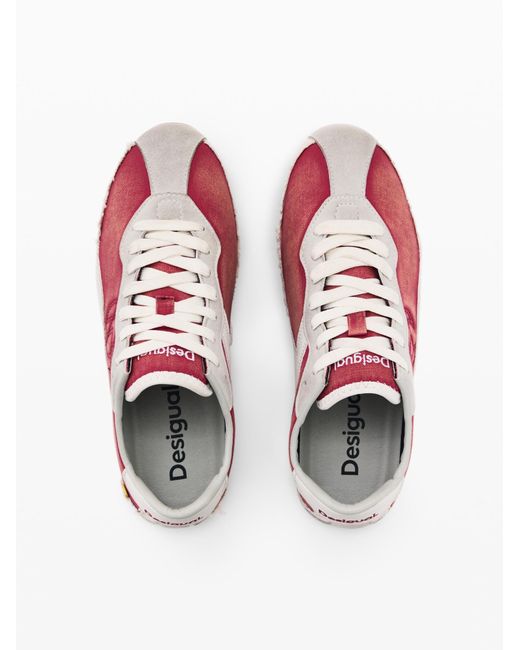 Desigual Pink Sneaker