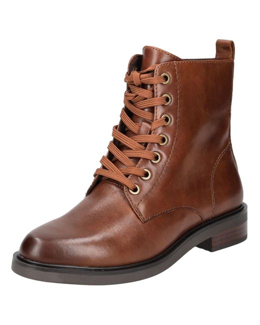 Caprice Brown Schnürstiefelette