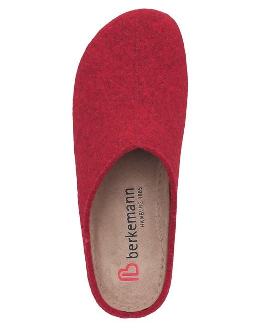 Berkemann Red Clogs Lauren