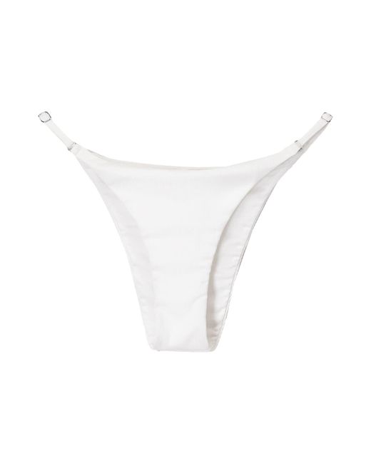 Bershka White Bikinihose