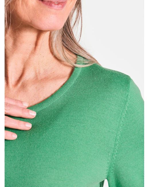 Goldner Green Pullover