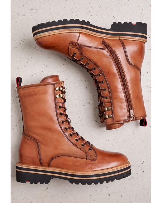 Lloyd Brown Schnürstiefelette