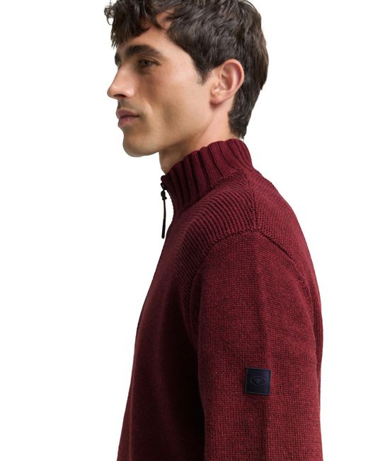 Tom Tailor Pullover in Red für Herren