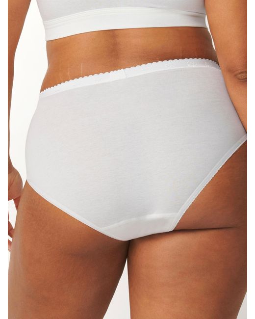 Sloggi White Midislip Chic