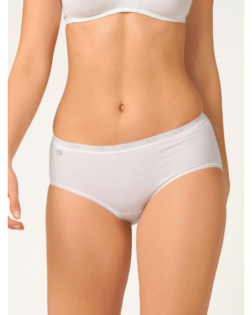 Sloggi White Midislip Basic