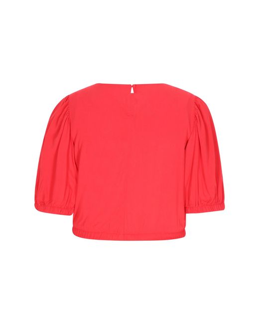 ECY Red Bluse Spring Summer