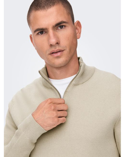 Only & Sons Pullover Onsphil in Gray für Herren