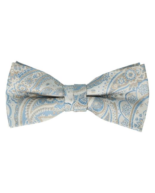 Willen Fliege Set Paisley in Blue für Herren