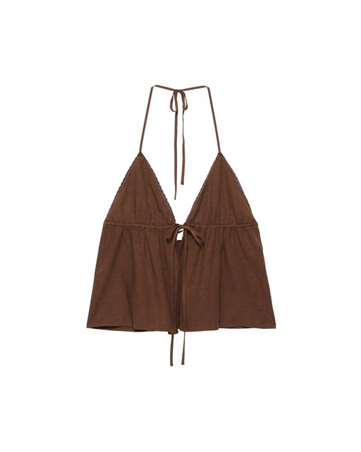 Pull&Bear Brown Top Pacific