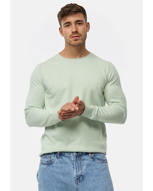 INDICODE Pullover Gamal in Green für Herren