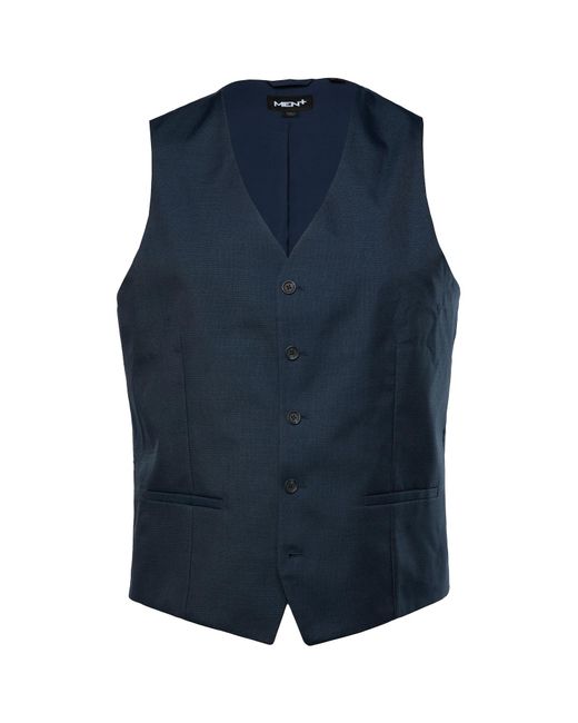 Men Plus Weste in Blue für Herren