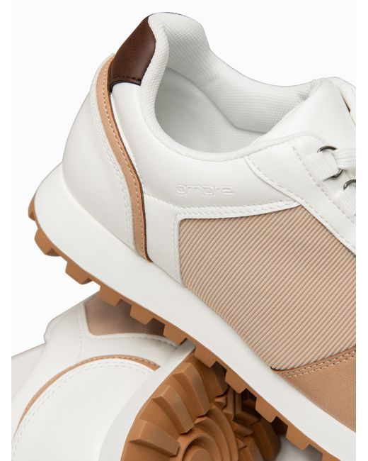 Ombre Sneaker in White für Herren