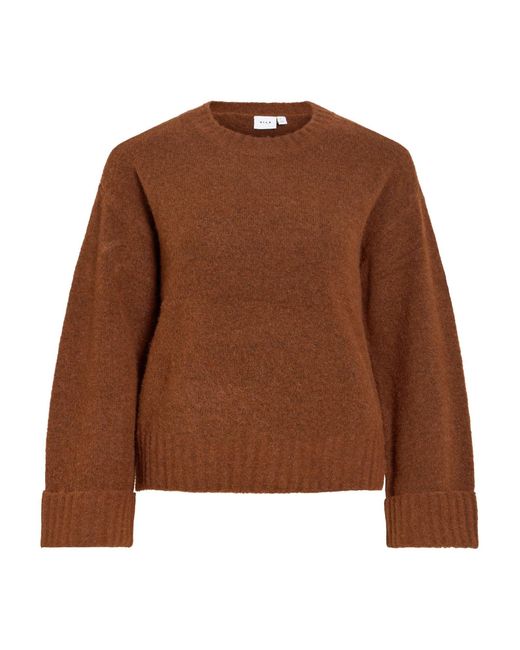 Vila Brown Pullover Viluna