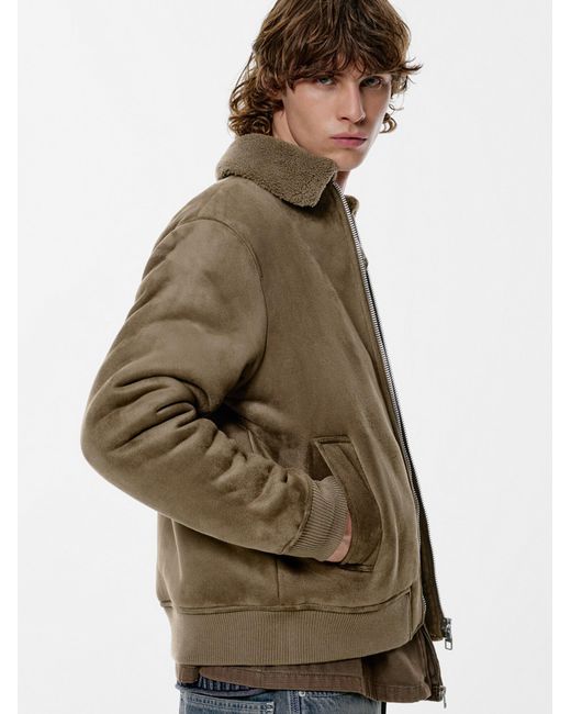 Pull&Bear Jacke in Brown für Herren