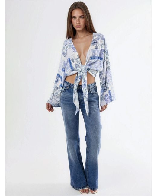 Busem Blue Bluse