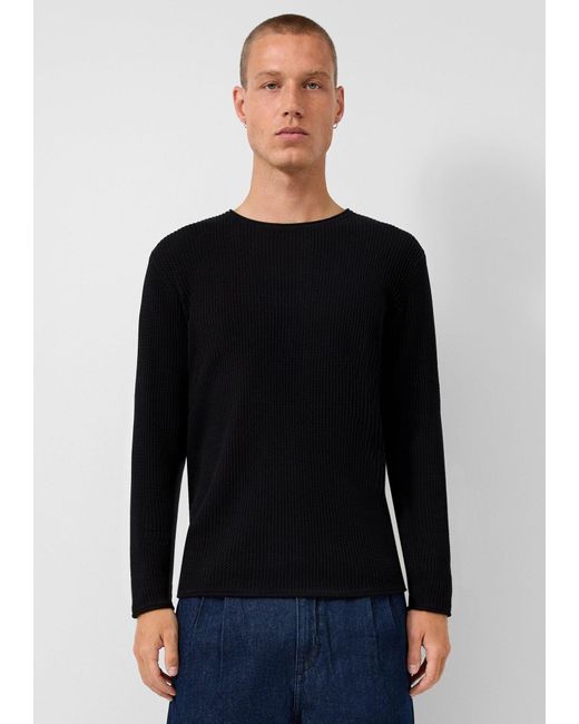 QS Pullover in Black für Herren